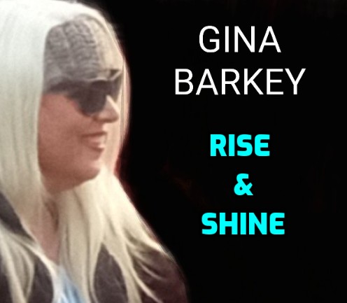 ginabarkey's tweet photo. Just designed my new album cover for my latest project, GINA BARKEY 'RISE &amp; SHINE'. My latest album of 10 original songs! https://t.co/pzPiOIa0l2