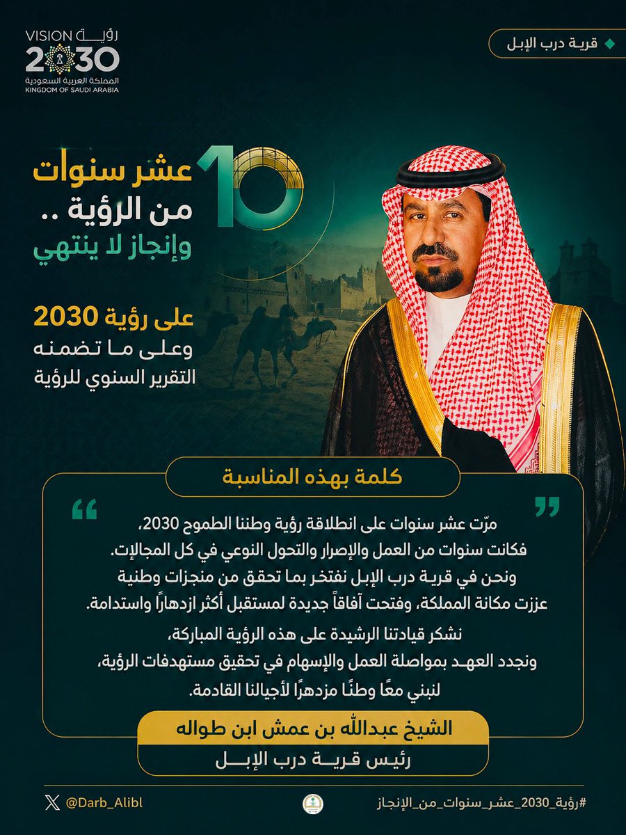 🇸🇦 قــريــة درب الإبـــل | DARB ALIBL tweet media