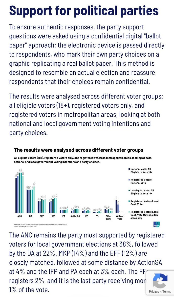 shaun_dlanjwa's tweet image. Ipsos 2026 predicts that EFF will get 12 % in the coming 2026 LGE, however Ipsos didn't consider the newly registered youth who will be voting in 2026. The EFF will get 30 %

#RegisterToVoteEFF  In The 2026 Local Government Elections On The Following Link: registertovoteeff.org.za