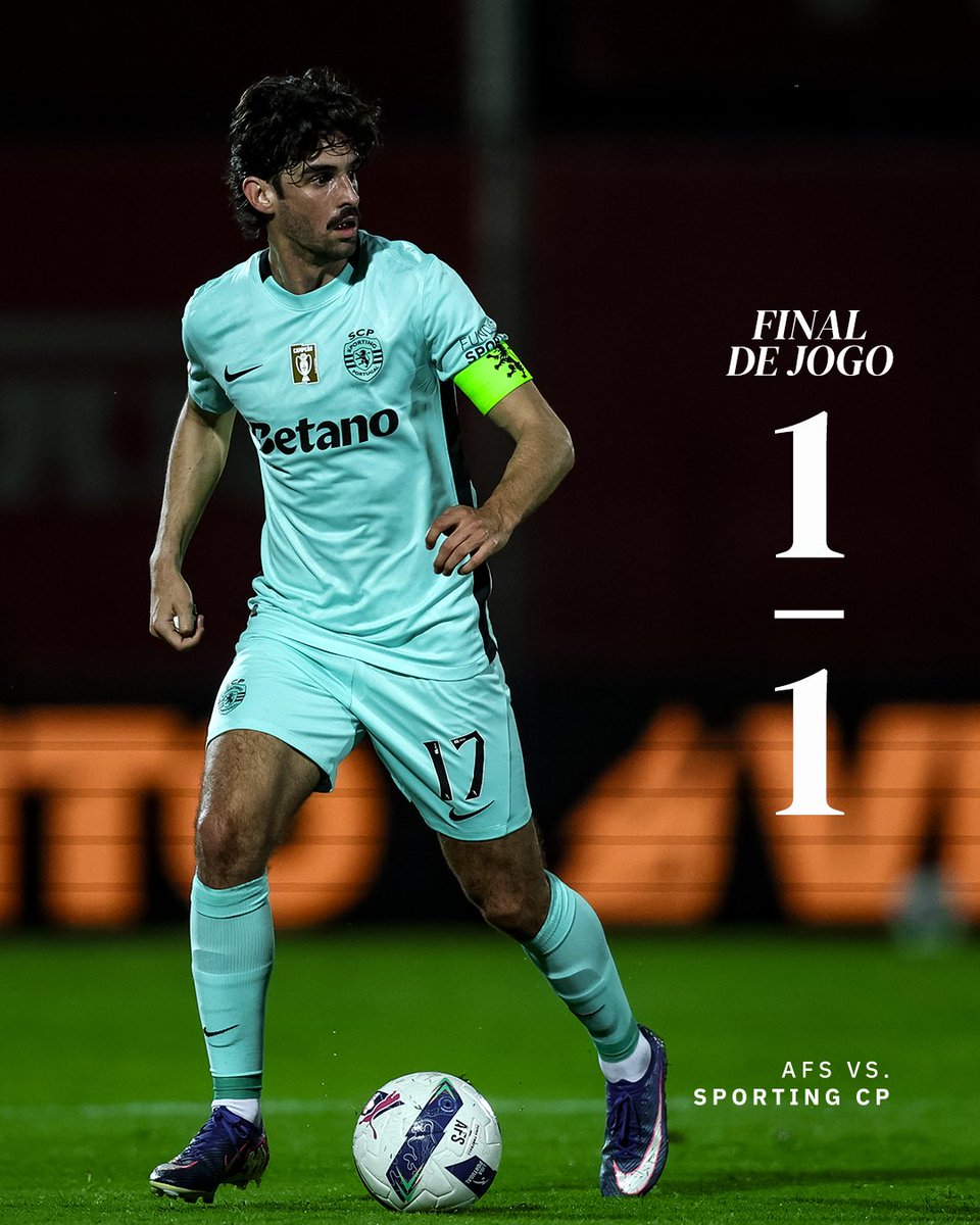⏹️ Empate na 31.ª jornada da #LigaPortugalBetclic.

⚽️ Rafael Nel
🔴 1-1 🟢 // #AFSSCP