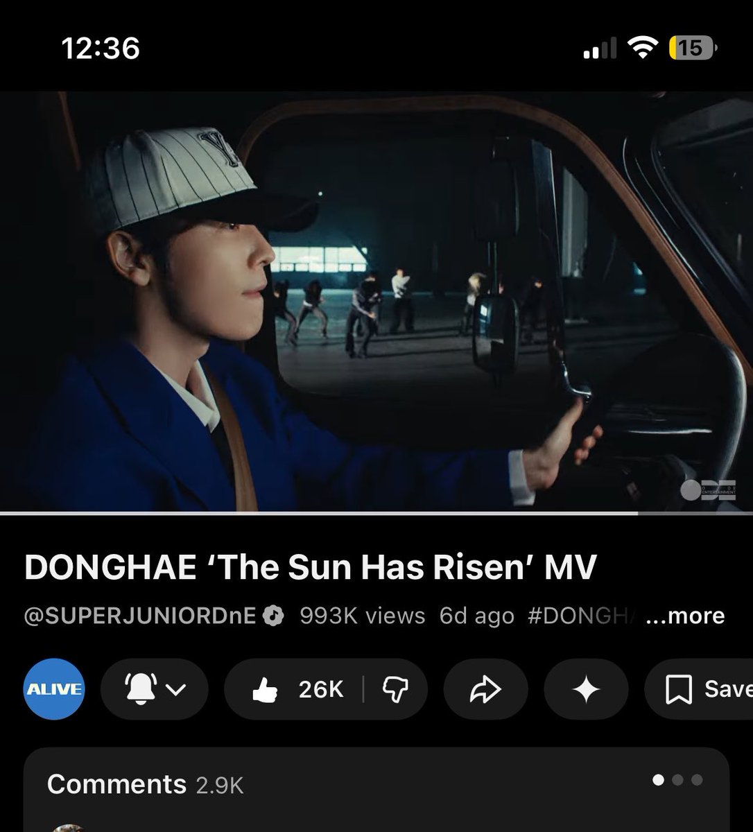 rdhblee1's tweet photo. @justelfsj #동해 #DONGHAE 💛🩷
#ALIVE #해_떴네 https://t.co/t6QFv7P1Mx