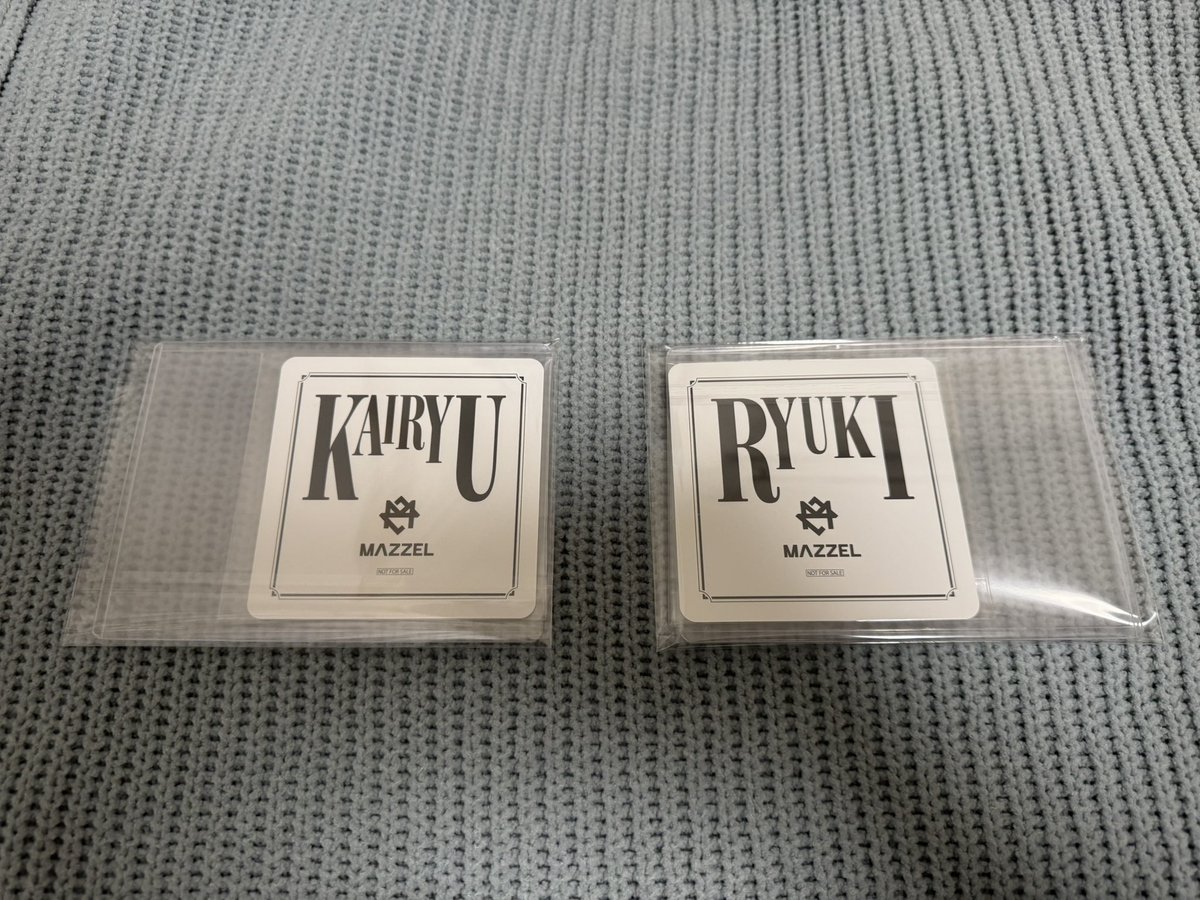 sn9mz8's tweet photo. MAZZEL タワーレコード タワレコ タワレコカフェ コースター 交換

【求】NAOYA  SEITO

【譲】KAIRYU RYUKI

郵送希望📮
よろしくお願いいたします。

 #MAZZEL交換 https://t.co/vI13N7H100