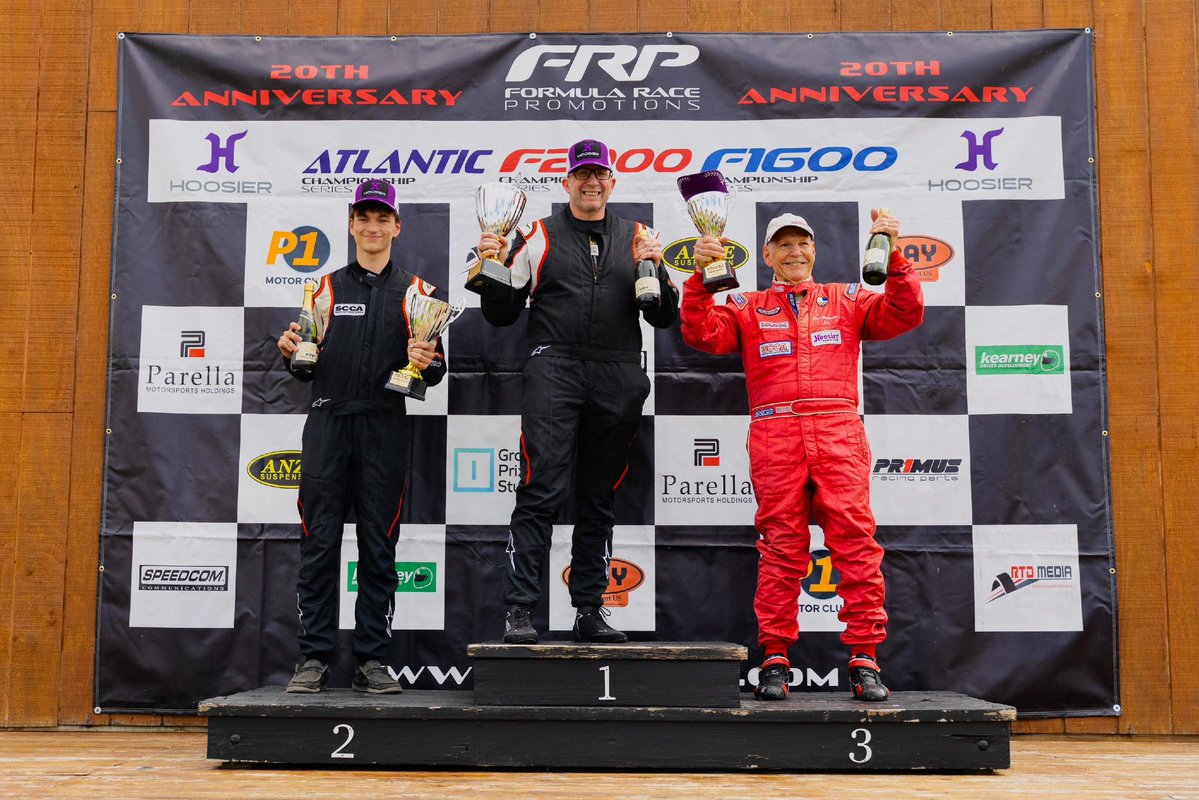 FormulaRaceProm's tweet image. Congrats to our Atlantic/F2000 Championship Race podium finishers!

Atlantic 016:
P1 // Mcaleer
P2 // Saari
P3 // Dass

Atlantic Open:
P1 // Vardis

F2000:
P1 // Swank
P2 // Sheets
P3 // Weitzenhof 

#RaceFRP / #FRP / #FormulaRacePromotions / @mid_ohio