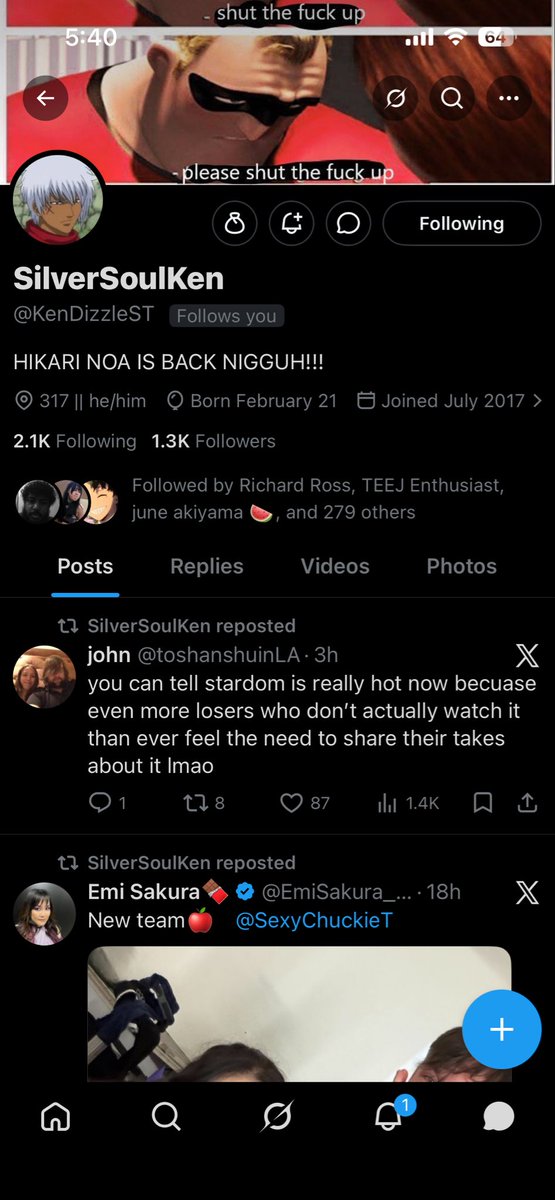 SilverSoulKen - MAIN HACKED tweet media