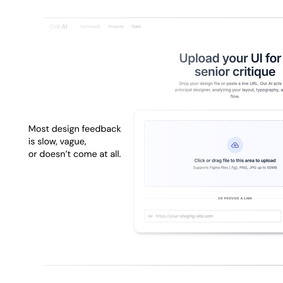 asdesignsco's tweet image. AI that critiques your UI.

Designed this concept in Figma to explore instant, actionable design feedback.
From messy → refined in seconds.

Thoughts?

#ux #ui #figma #designinspiration #productdesign