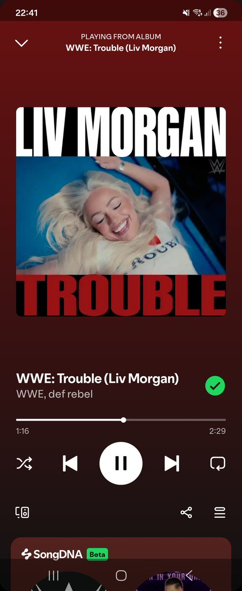 This song is well catchy <a href="/YaOnlyLivvOnce/">LIV Morgan</a> 🙌🏻🙌🏻🙌🏻