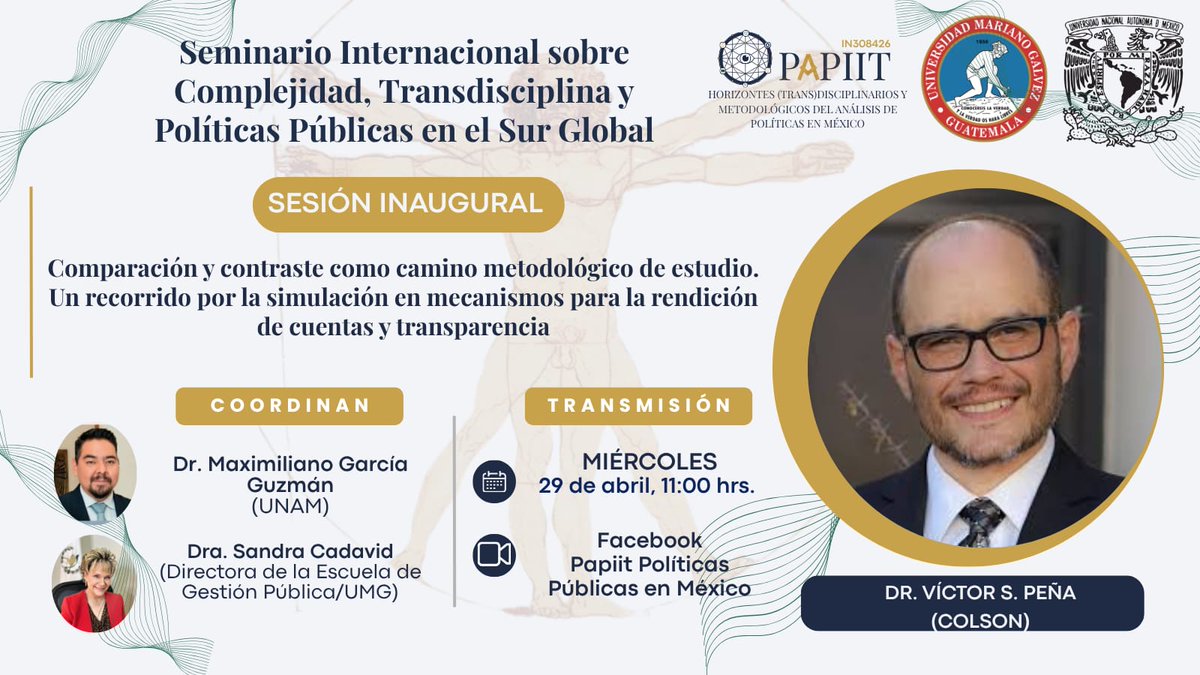 PAPIIT Políticas Públicas en México tweet media