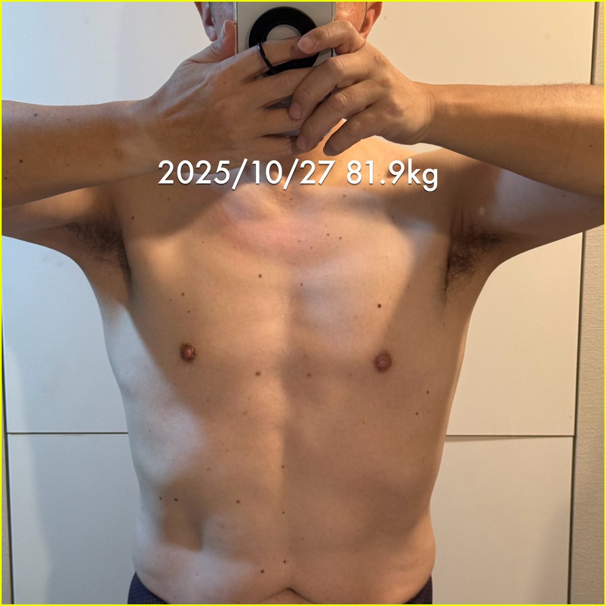 Kioski｜ 105kg→72kg｜51歳で33kgの減量に成功💪🏻 tweet media