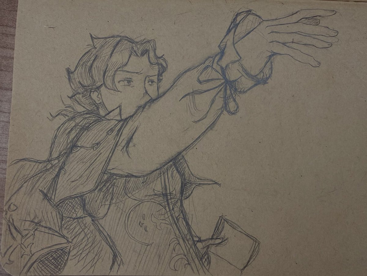 le_ringabel's tweet photo. cyrus but without fiery effects out of fear of ruining the sketch https://t.co/qxScUR0Y6b