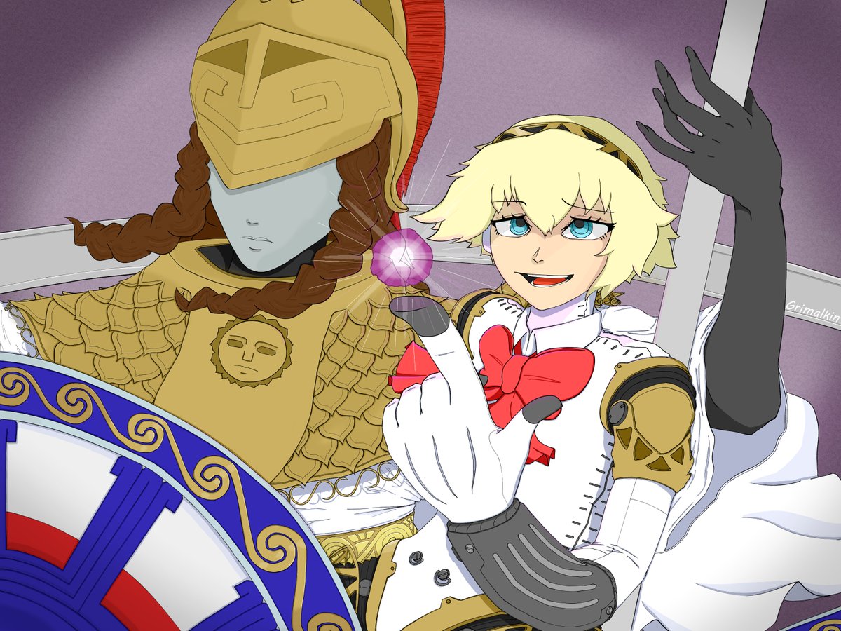 Just this once. #Aigis #Persona3 #JJK