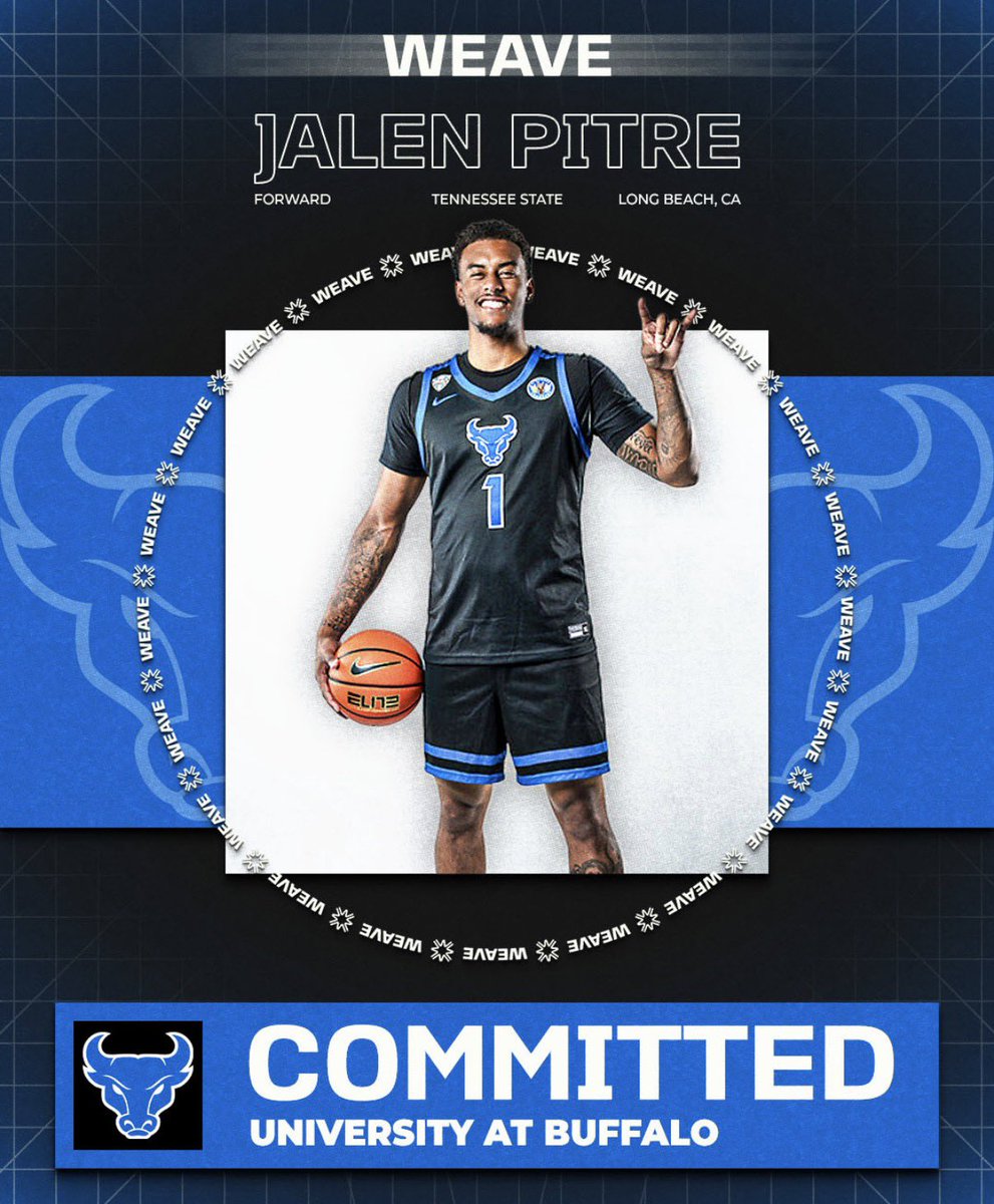 WEAVE's tweet image. Together with Jalen Pitre we are excited to announce his commitment to the University of Buffalo. #WEAVE 🧶