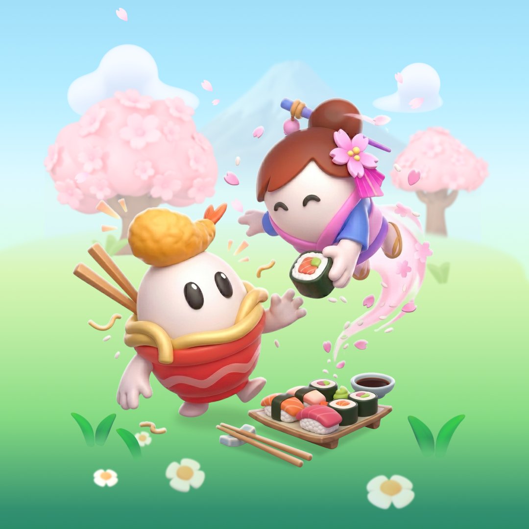 Master Miso, a gentle, blossomy breeze, is all around you, stealing your favorite sushi! 🌸🍱

Which shape did you unlock already, Master Miso or Sakura Spirit? Let us know below! 👇

#pocketchamps #blossombreeze #sakuraseason #mastermiso #mobilegames