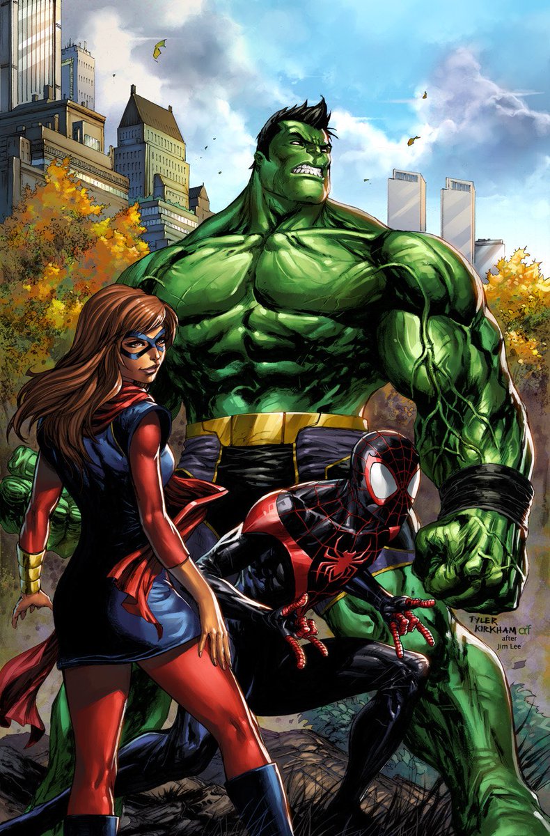 UNDERCOVERCOMI's tweet image. COMICS HOMAGE ✨ X-MEN 268
#Champions by @TylerKirkhamArt  &amp;amp; #Wolverine by @TonyDanielx2 after #XMen268 by Jim Lee