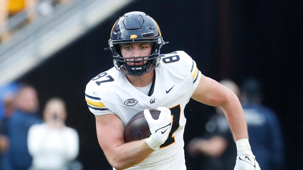 SleeperBengals's tweet image. Fernando Mendoza was the starting quarterback at Cal for two years before his legendary season at Indiana.

His leading receiver in 2024 for the Golden Bears?

New #Bengals tight end Jack Endries!