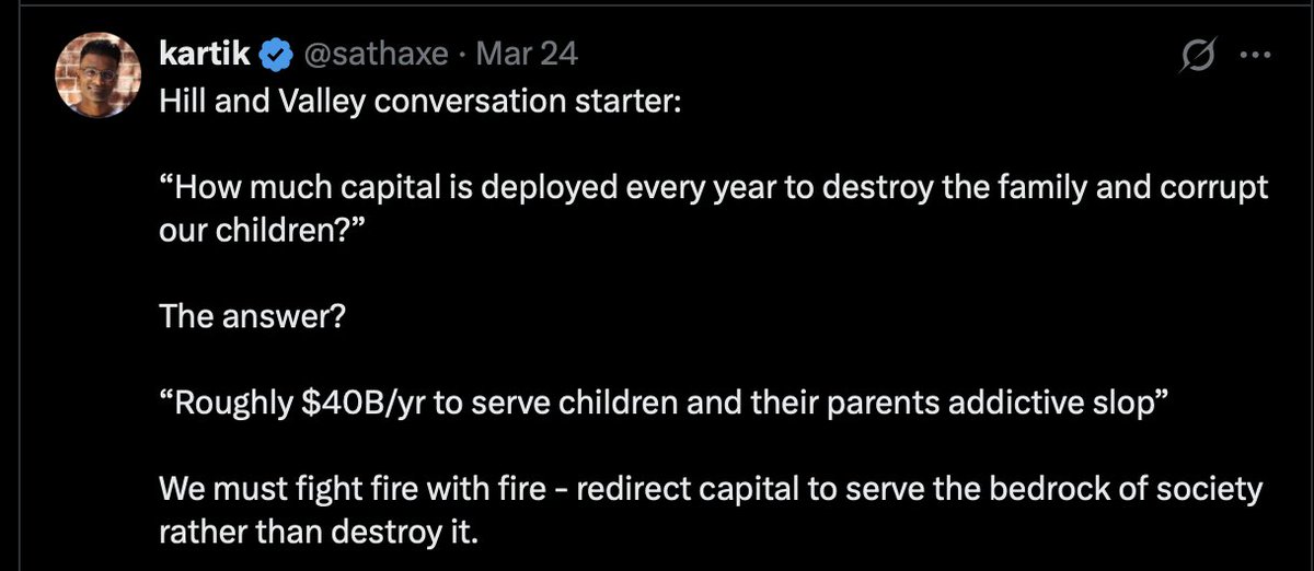elons_tiny_peen's tweet image. @sathaxe Kartik wants to raise that $40b to $60b by pushing public school districts to adopt ed tech products he wouldn’t even let his kids use 

classic tech bro grift 

#scam #edtech #fraud #grift