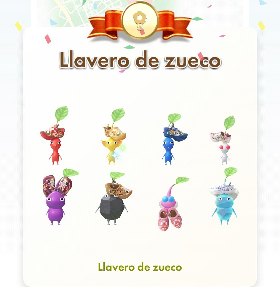 CCanimalcrossi1's tweet image. Llavero de zueco 🥿 

#PikminBloom