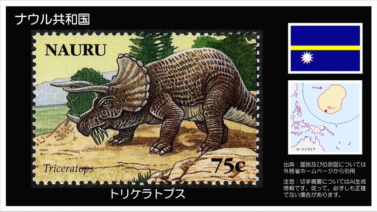 断捨離する前に思い出をデジタル化：切手編 #ナウル共和国 #ナウル