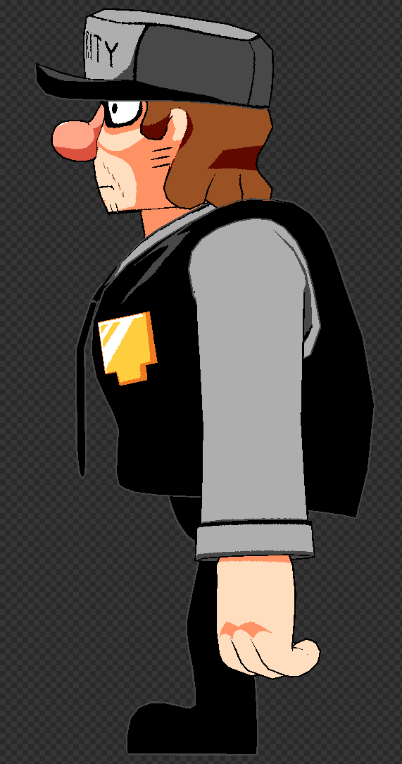 added color to the guy and implanted his bones    hi gang