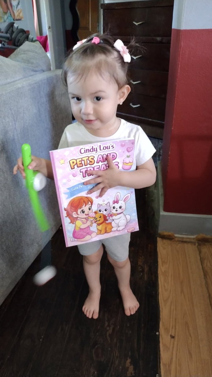 FramptonJr26383's tweet image. I didn't wait till everything was perfect, I just started.    

Now my daughter is holding one of my books. 

If you want to support or check it out, It's on Amazon.👇
a.co/d/003Fop2F

#SelfPublished
#Enterpreneur
#AmazonKDP
#DadLife
#BuildInPublic