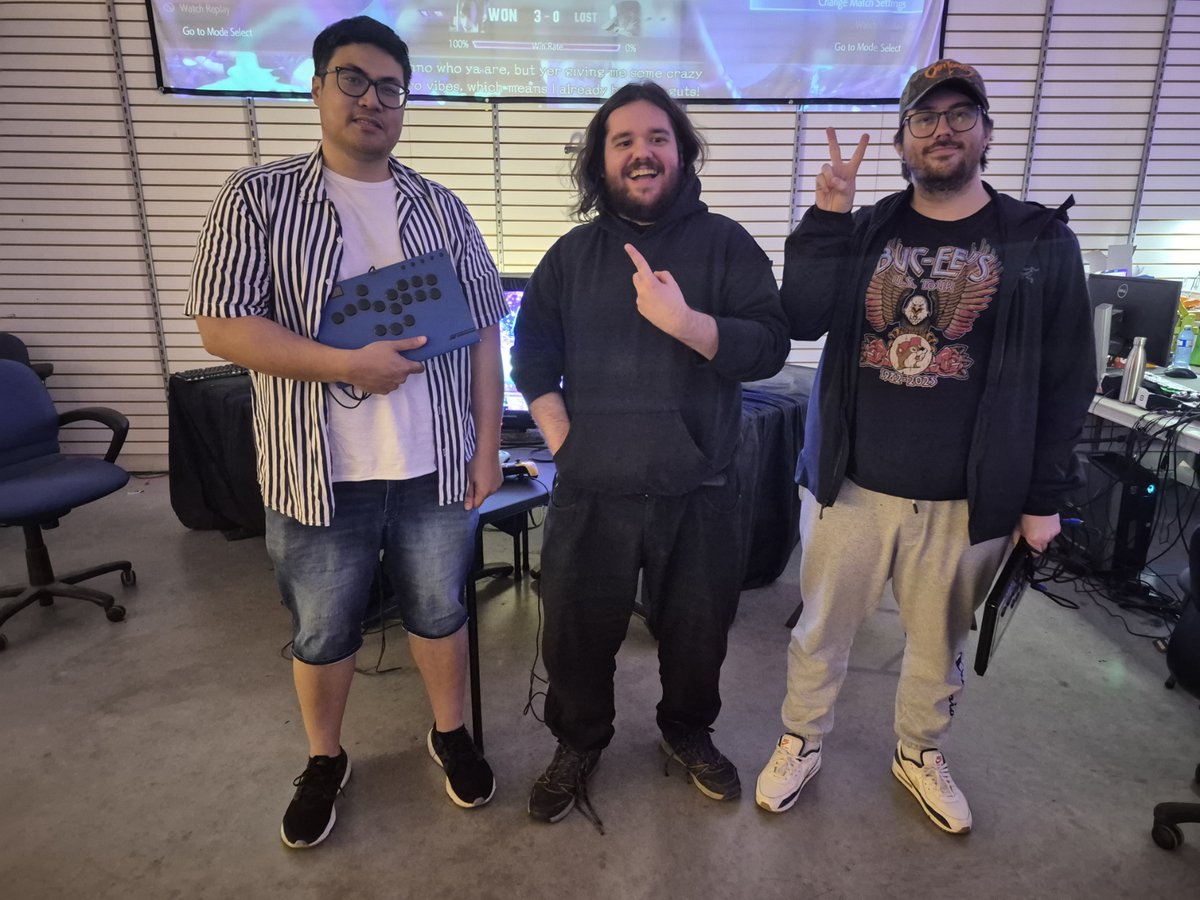 Congrats to BigDomChurros for winning the Street Fighter 6 bi-weekly bracket at Underground Fridays #32!

🥇 BigDomChurros
🥈 <a href="/MTLJer/">Jer</a>
🥉 Brados
4️⃣ Stevex
5️⃣ <a href="/BlookHDRemake/">Blook</a>
5️⃣ ProteinSheikh
7️⃣ MJ
7️⃣ <a href="/Dimmensional_/">Dimmensional</a>