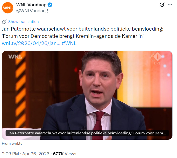 Roeper Des Vaderlands tweet media