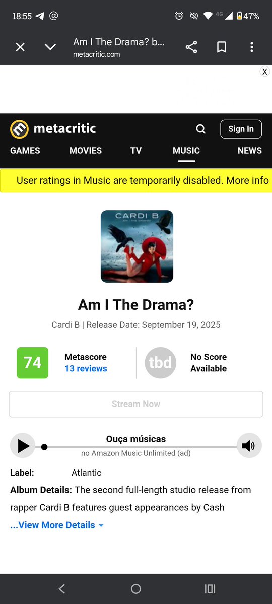 Am I The Drama? tweet media