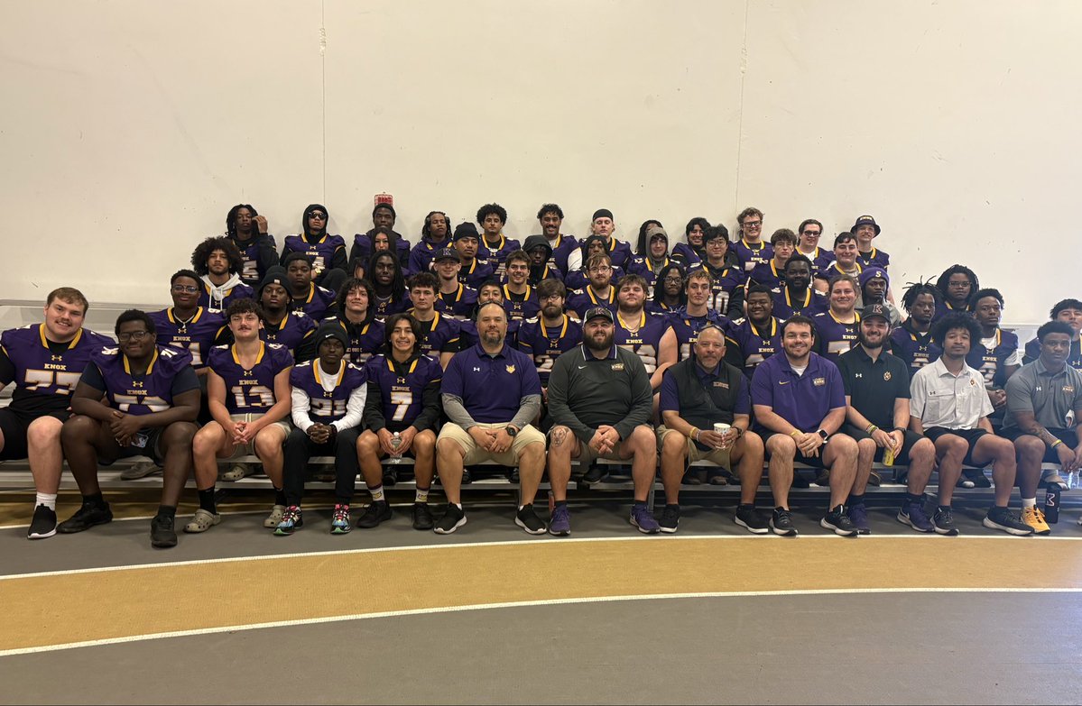 Knox College Football tweet media