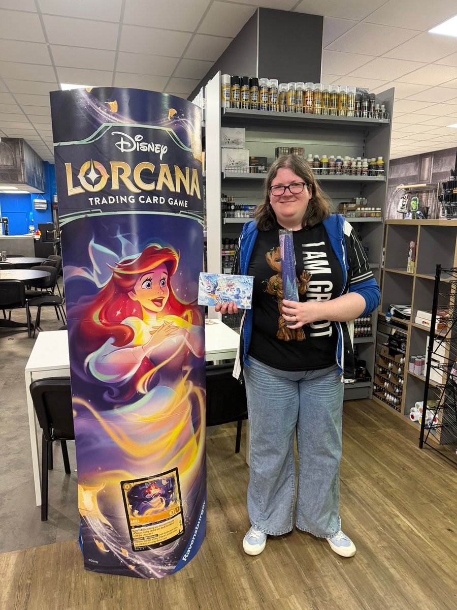 Rilannon's tweet photo. @LorcanaVillain Won my first ever Set Champs at Players Paradice this weekend! It was Win a Box as well. Aggro reigns supreme! https://t.co/65TSiE1223