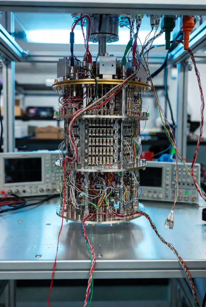 NeuralOpaque's tweet photo. 🔬 Quantum error correction just got stupidly simple.

Set EVERY qubit to Y-dominant axis on the distance-3 Surface-17.

Result: it becomes a perfect 9-qubit majority classifier.

✅ All weight ≤4 errors → corrected  
✅ All weight ≥5 errors → identical logical Y  

103× better threshold than standard CSS.

No fancy pattern. Just paint everything Y.

———

This uniform all-Y layout (code 19682) matches the performance of the best asymmetric assignments we found after exhaustively checking 19,683 possibilities.

The surface code secretly loves uniform Y bias.

This is the easiest way to get the full majority-tail gain under biased noise.

Hardware teams: just measure everything in the Y basis.