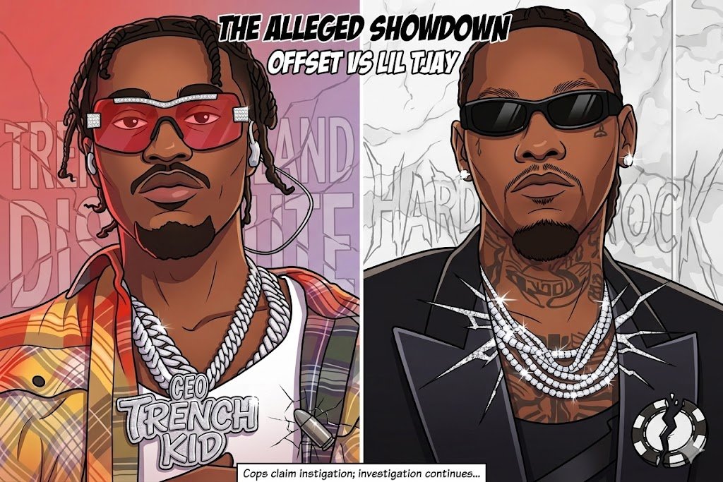 TeamGyt's tweet photo. Was the $10K debt that deep? 💸 The tension between Offset and Lil Tjay just reached a boiling point. From the casino confrontation to the social media fallout. #liltjay #offset https://t.co/8FCPPgRAa1 https://t.co/DlwpG5k1eg