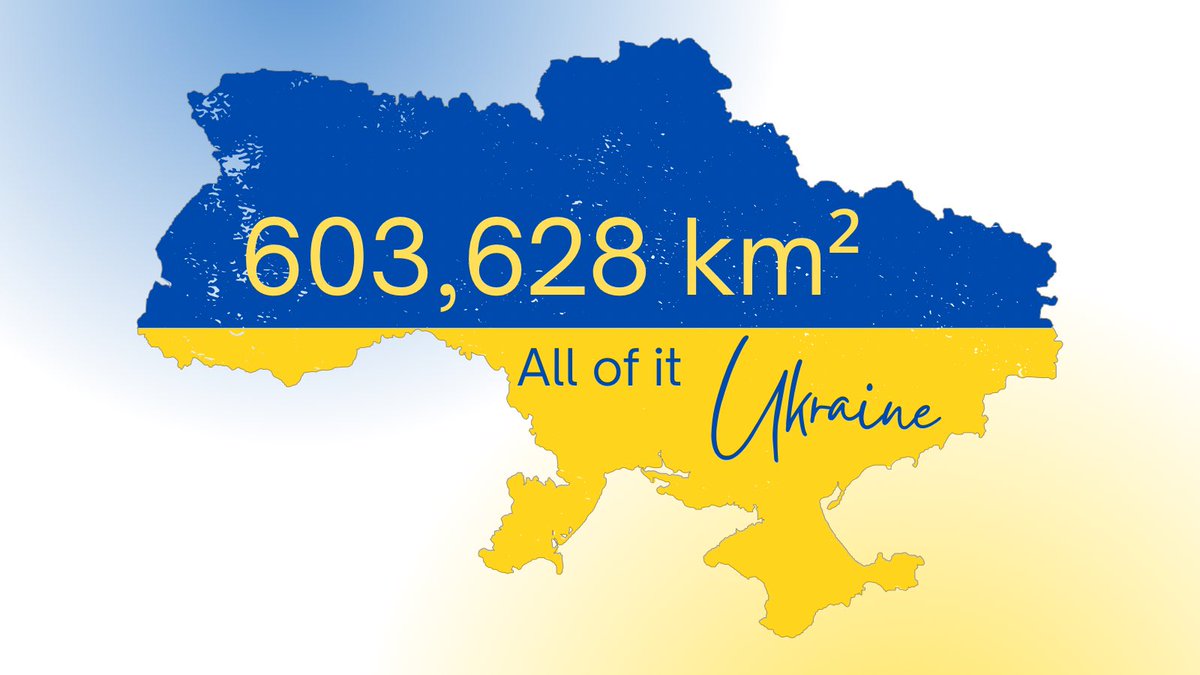 🇺🇦Ukraine is NOT russia.

🇺🇦Ukraine is NOT a russian colony.

🇺🇦Ukraine is NOT "within russian sphere of influence, and thus should be given to russia as a property".

🇺🇦Ukrainians are NOT russians.

🇺🇦Ukrainian culture is NOT russian culture. 

🇺🇦Ukraine will never be russia !