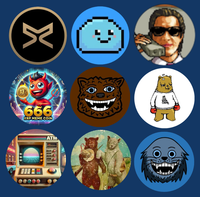 Chloe_XRPL's tweet image. gm XRP fam
Rate this XRPL meme coin portfolio out of 10👇

Am I missing any #XRP meme gems??😌
$ARMY $DROP $SIGMA $FUZZY $BCHAMP $ATM $TEDDY $SEAL