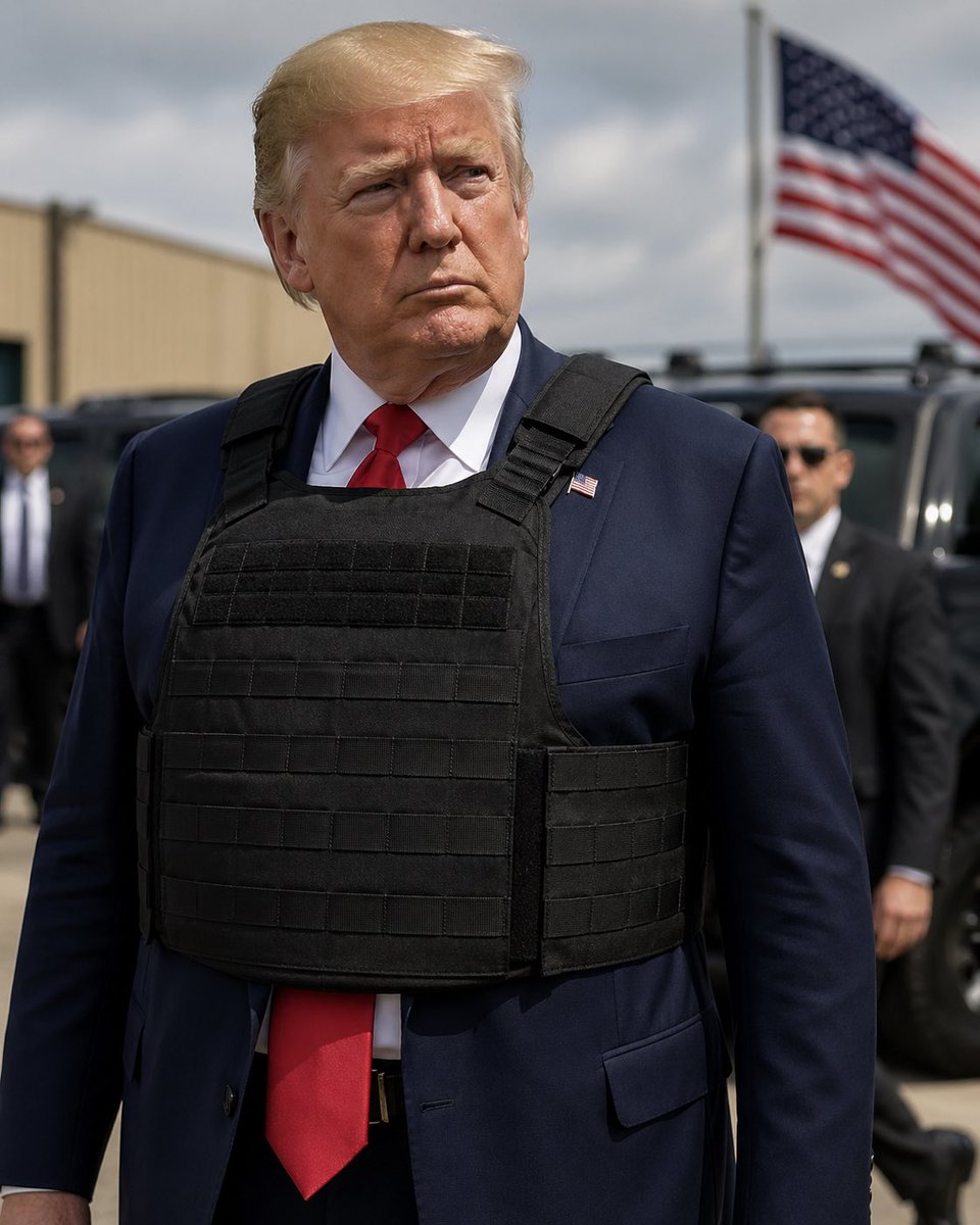 MMultipolaire's tweet image. 🚨⚡️ #Urgent | 🇺🇸 Les discussions à la Maison Blanche envisagent si Trump pourrait devoir porter un gilet pare-balles lors des futurs événements publics, selon Fox News