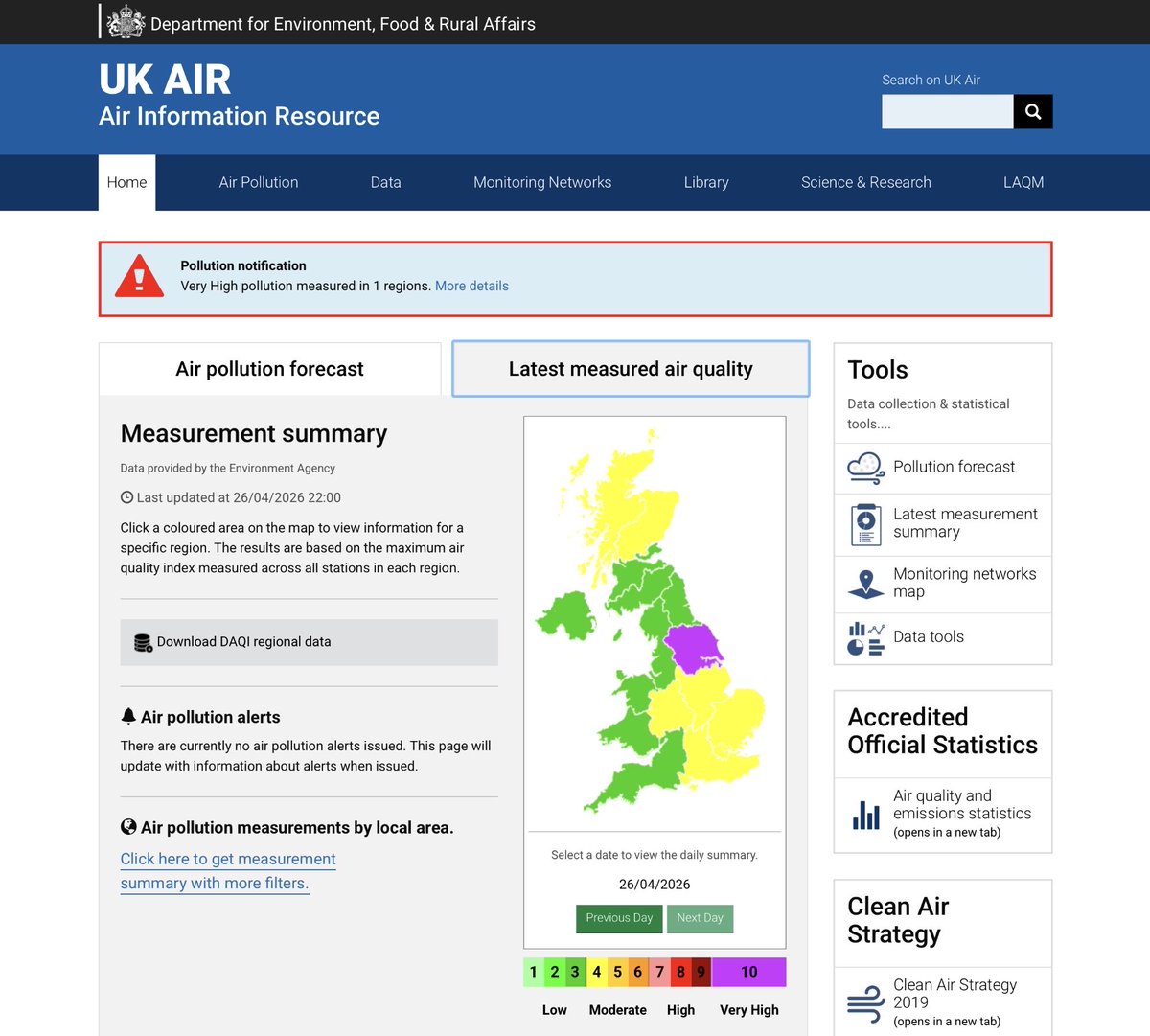 Clean Air in London tweet media