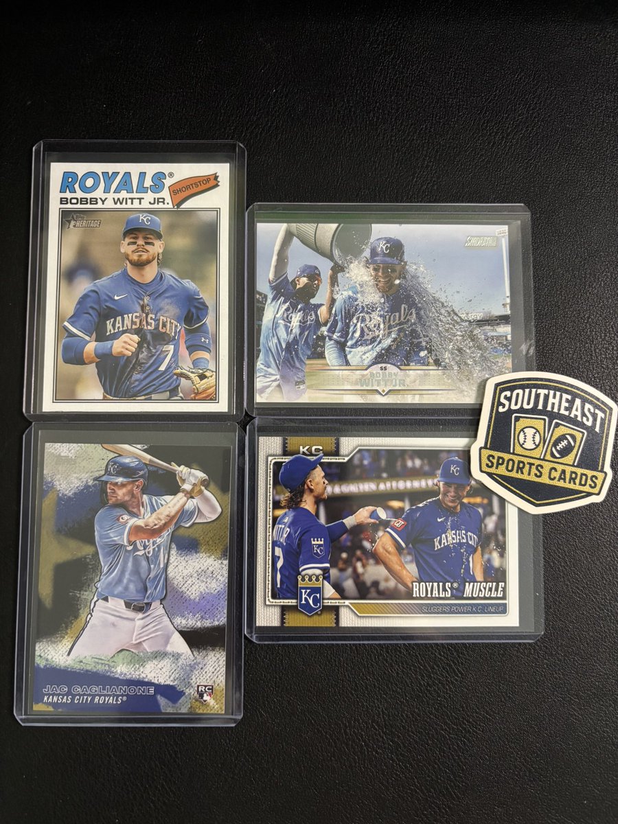 Hobby Giveaway #5!

One lucky follower that reposts this will be randomly selected to win these four Royals Cards 💪 Winner will be chosen 5/1 @ 6pm EST! 

BMWT is included. Good luck!