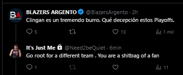 BLAZERS ARGENTO tweet media