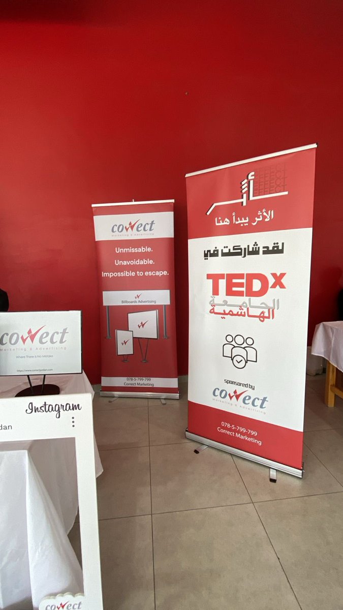CorrectJordan's tweet photo. We were honored to sponsor the TEDx event at the Hashemite University, where we proudly supported a platform that brings together innovative ideas, inspiring speakers, and a forward-thinking community. https://t.co/PNROGAySfy