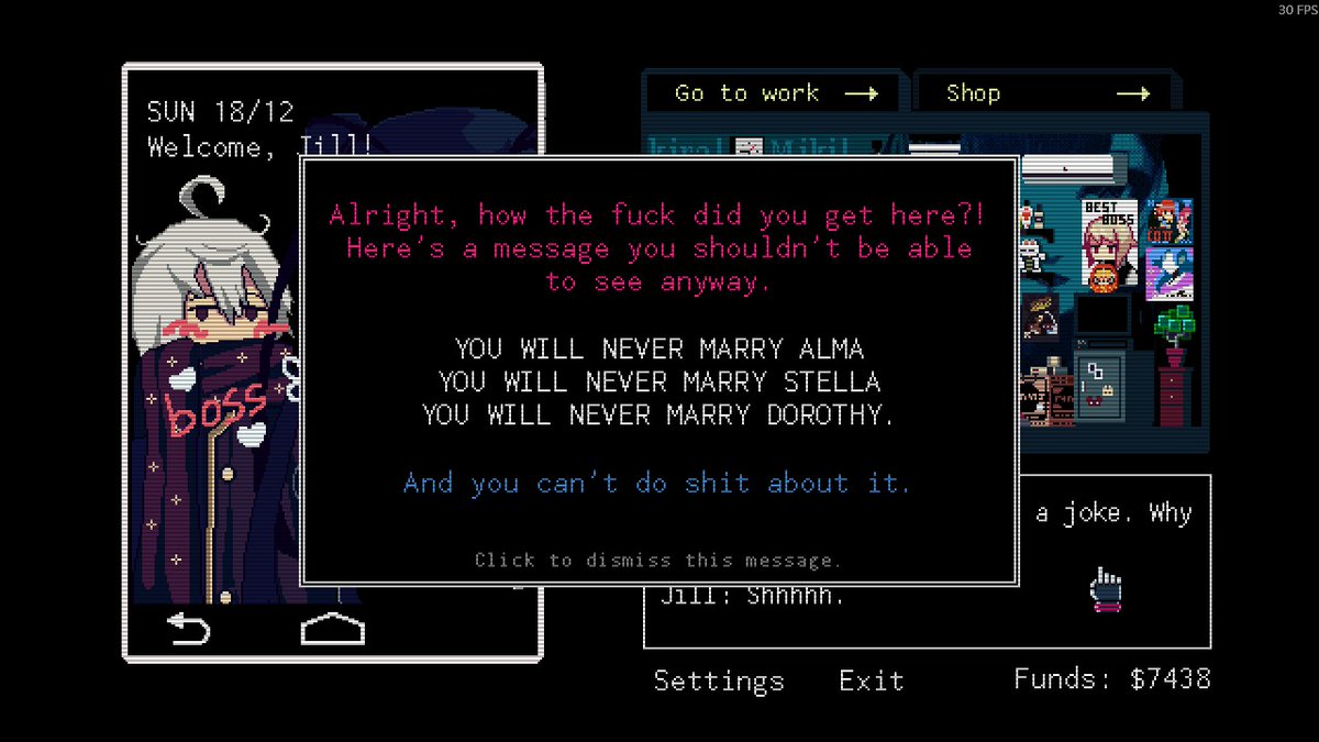 SpiritOfRei's tweet photo. Sukeban crushes your dreams.
#va11halla https://t.co/ra06HKorbr
