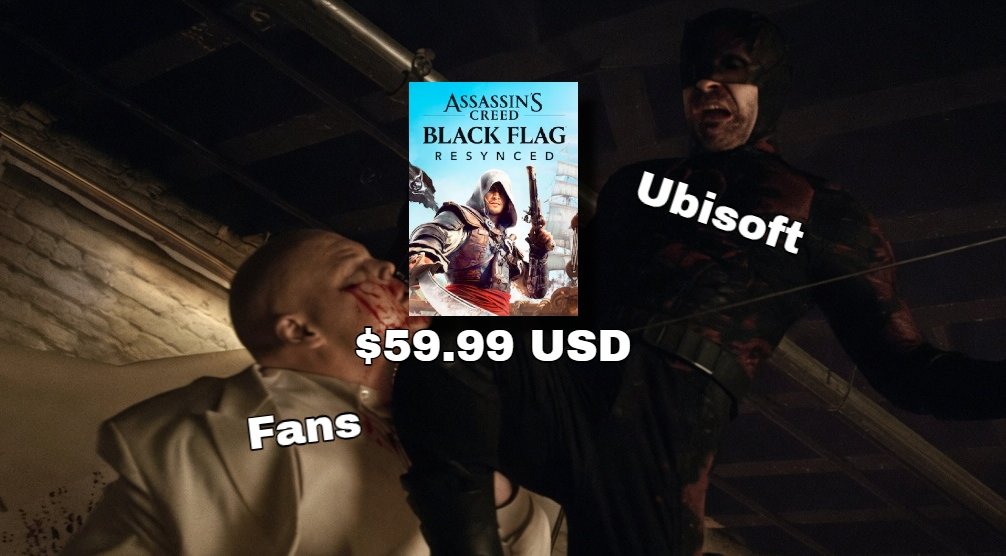 DukeFavre's tweet image. If Black Flag Resynced succeeds. We're totally going to get an Assassin's Creed 2 remake. #ubisoft #gamingnews #assassinscreeed That price tag though.