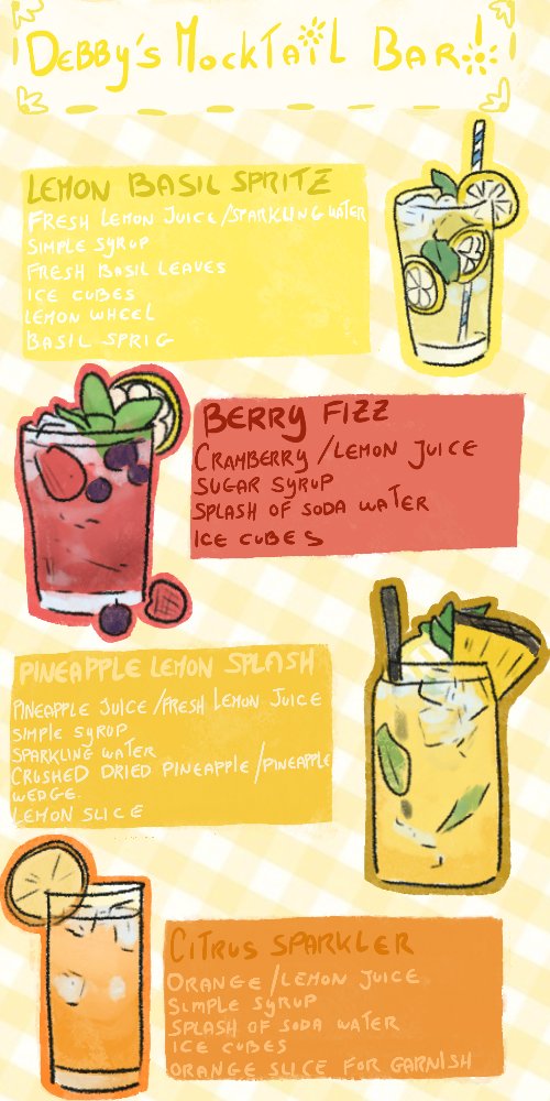 Debby's bartender corner/ Bday event 🎉 tweet media