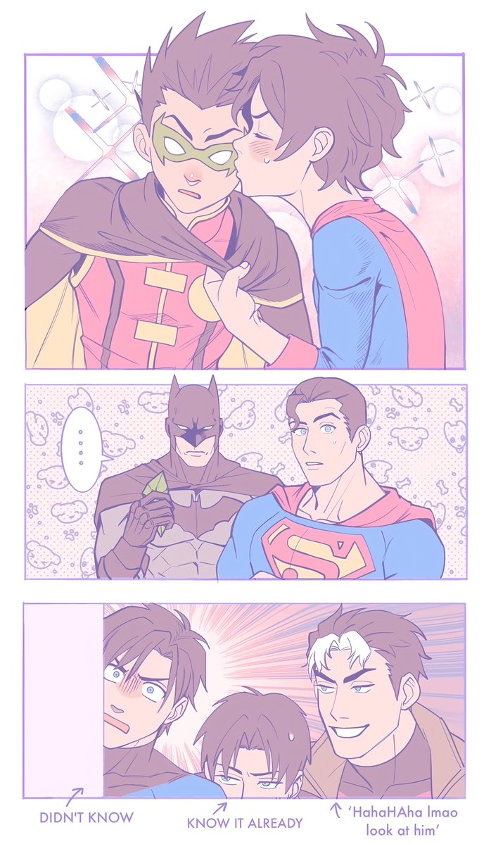 Is that kryptonite Batman’s holding in the second panel?? 💀
