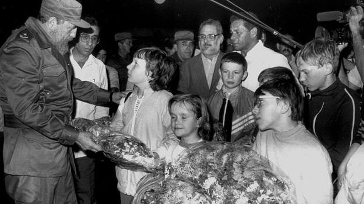 40 years after the Chernobyl nuclear disaster, we are proud of the support that #Cuba provided for many years to the children who were victims.