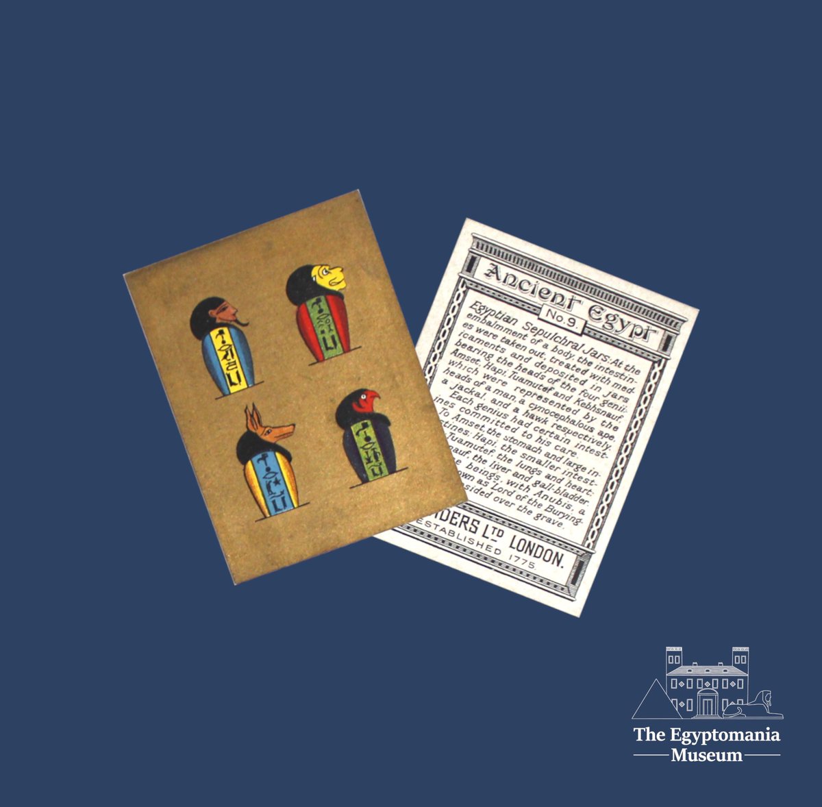 EgyptomaniaMuse's tweet image. Day 116 of #photoaday 

A collectible 1920s cigarette card, inspired by Tutmania following the discovery and emptying of the tomb of Tutankhamun from 1922 onwards

#365days #365daychallenge #365photodaychallenge