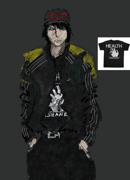 httpsCreo's tweet image. Killy became a courier (and HEALTH fan)
#blame #killy