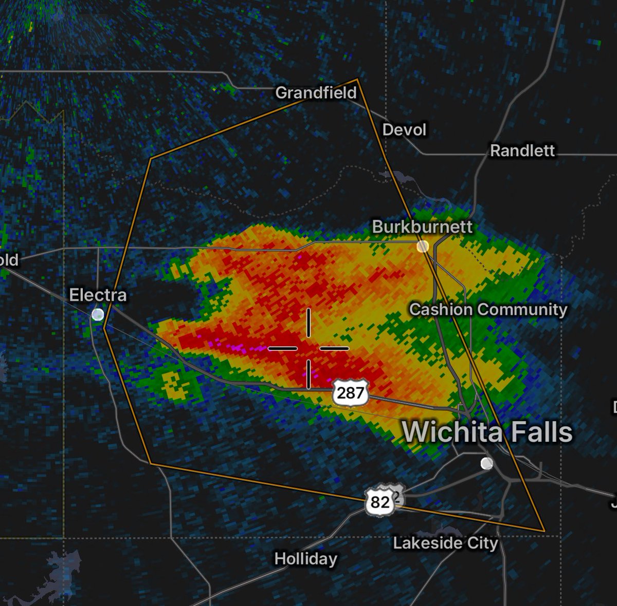 4:26 p.m. — no storm
5:15 p.m. — a 63,000 foot storm

The cap had broken in the Red River Valley. Supercell has explosively developed in 48 minutes.