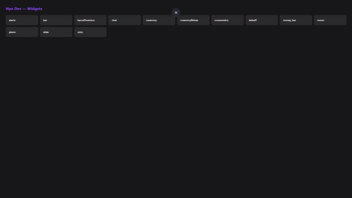nyokeon's tweet photo. Já pensou que louco você ter seu emulador do @StreamElements rodando local, pra emular exatamente o construtor de widget pra montar em tempo real? <3 uhwhusahuas

(ultimo print é a overlay no SE, com o mesmo código) https://t.co/ooduQFP829