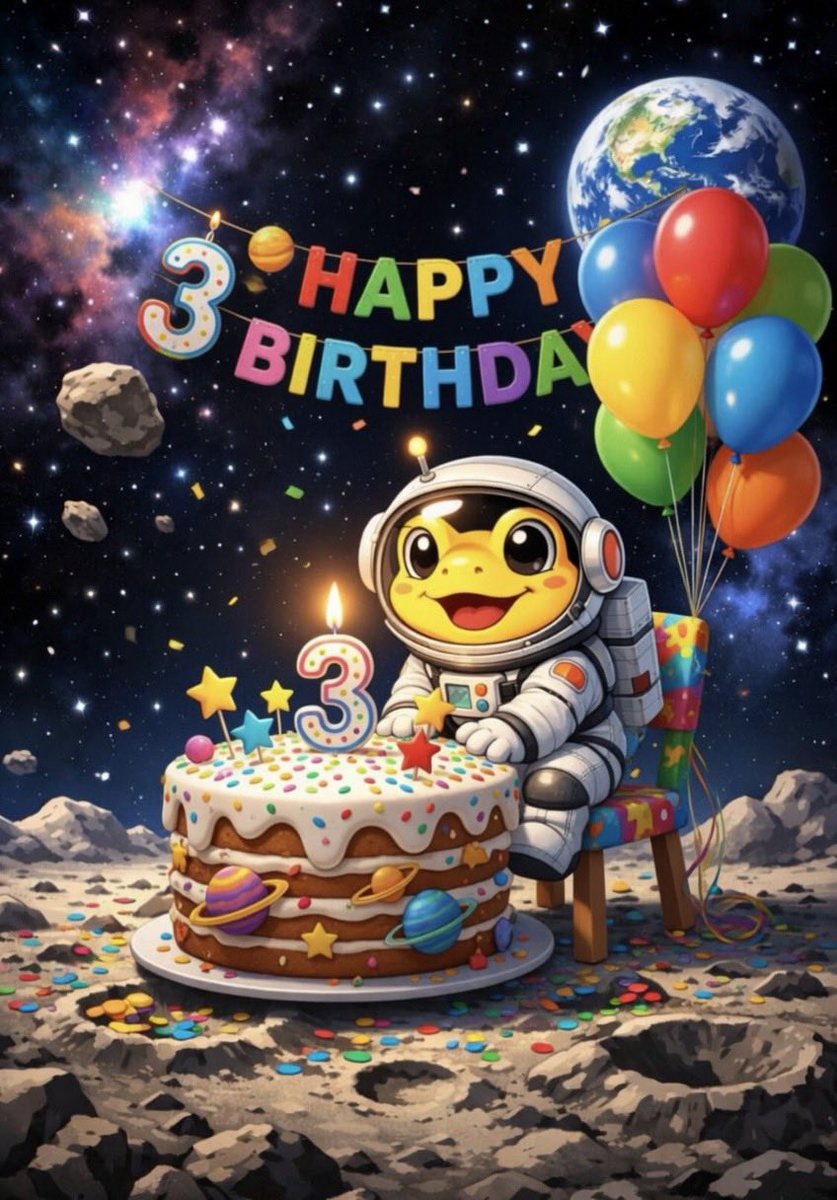 TToad169591's tweet photo. Soon will out $TURBO Become 3 years old

#TurboToadTokenWorldRecord https://t.co/JFRAl6tYJw