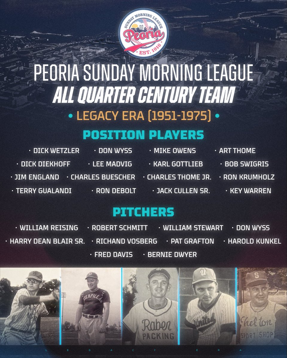 Peoria Sunday Morning League Baseball tweet media