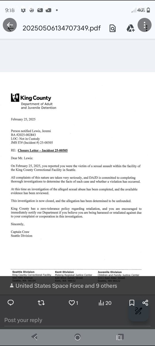 Jeremiah2911315's tweet image. #seattle jailguard had me torture and raped when I told the #judge what happened I was forced into a mental hospital forced on medication this jail knowing hiring non us citizens false there documents failed to do background check on #employees @KCProsecutor