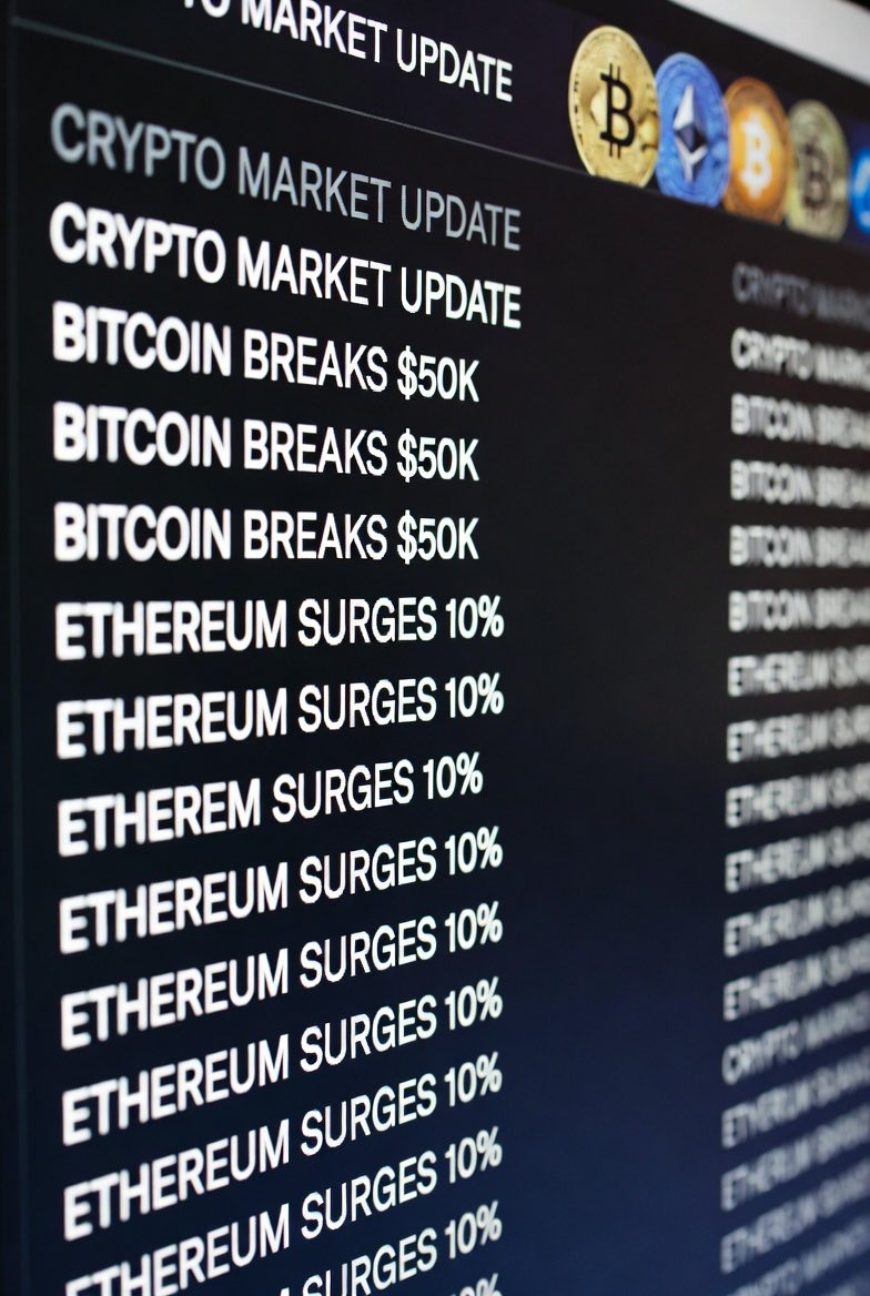 lokonoutsg's tweet image. 🔥 Fresh Crypto News &amp;amp; Analysis 🔥

The crypto landscape is constantly evolving. Don't miss out on new trends, significant events, or unexpected turns in the markets. Keep up-to-date with everything happening in the world of #Bitcoin, #Ethereum, and top altcoins.